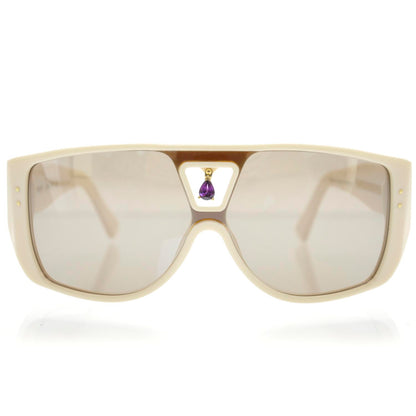 Louis Vuitton Acetate Amethyst Bindi Sunglasses Ivory 2 of 7