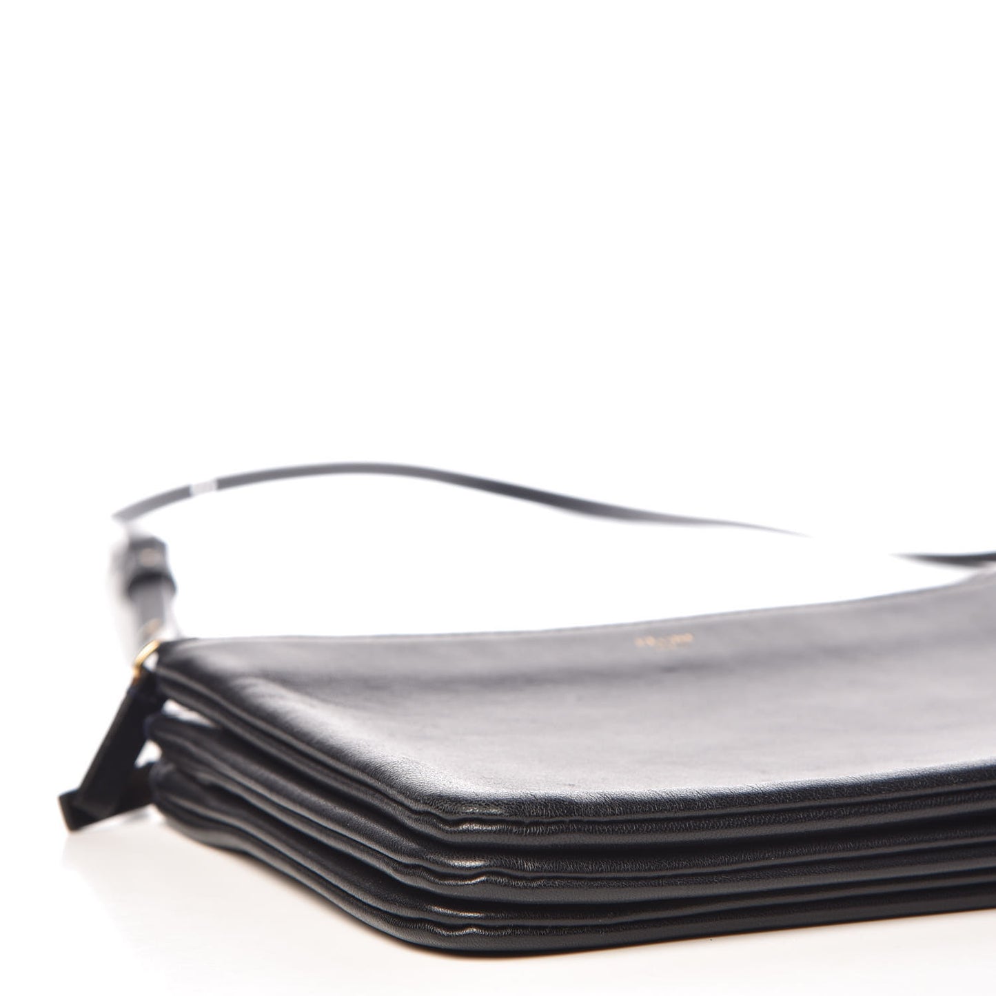 Lambskin Small Trio Crossbody Bag Navy Blue