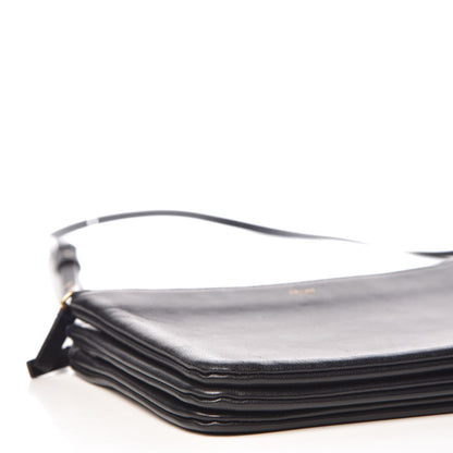 Celine Lambskin Small Trio Crossbody Bag Navy Blue 9 of 13