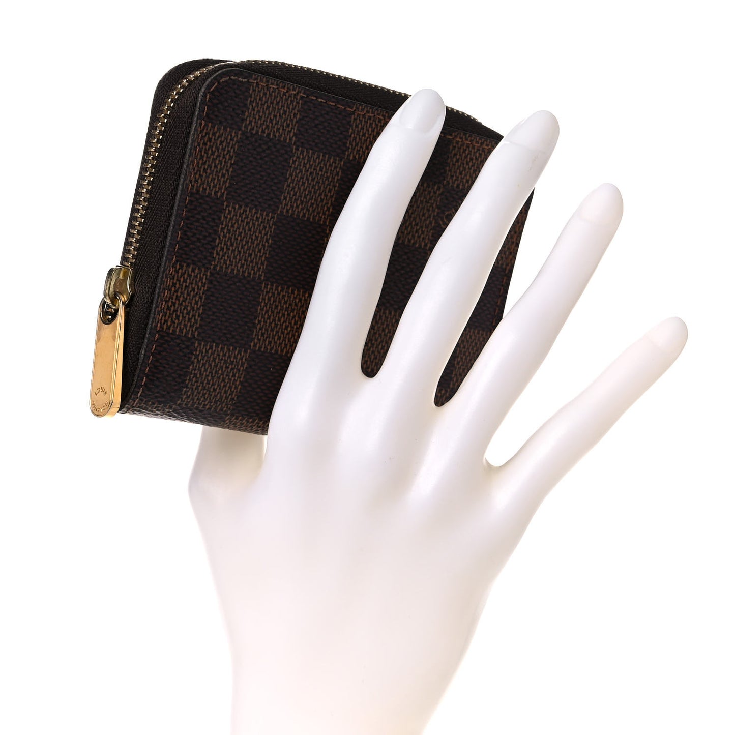 Damier Ebene Zippy Coin Purse