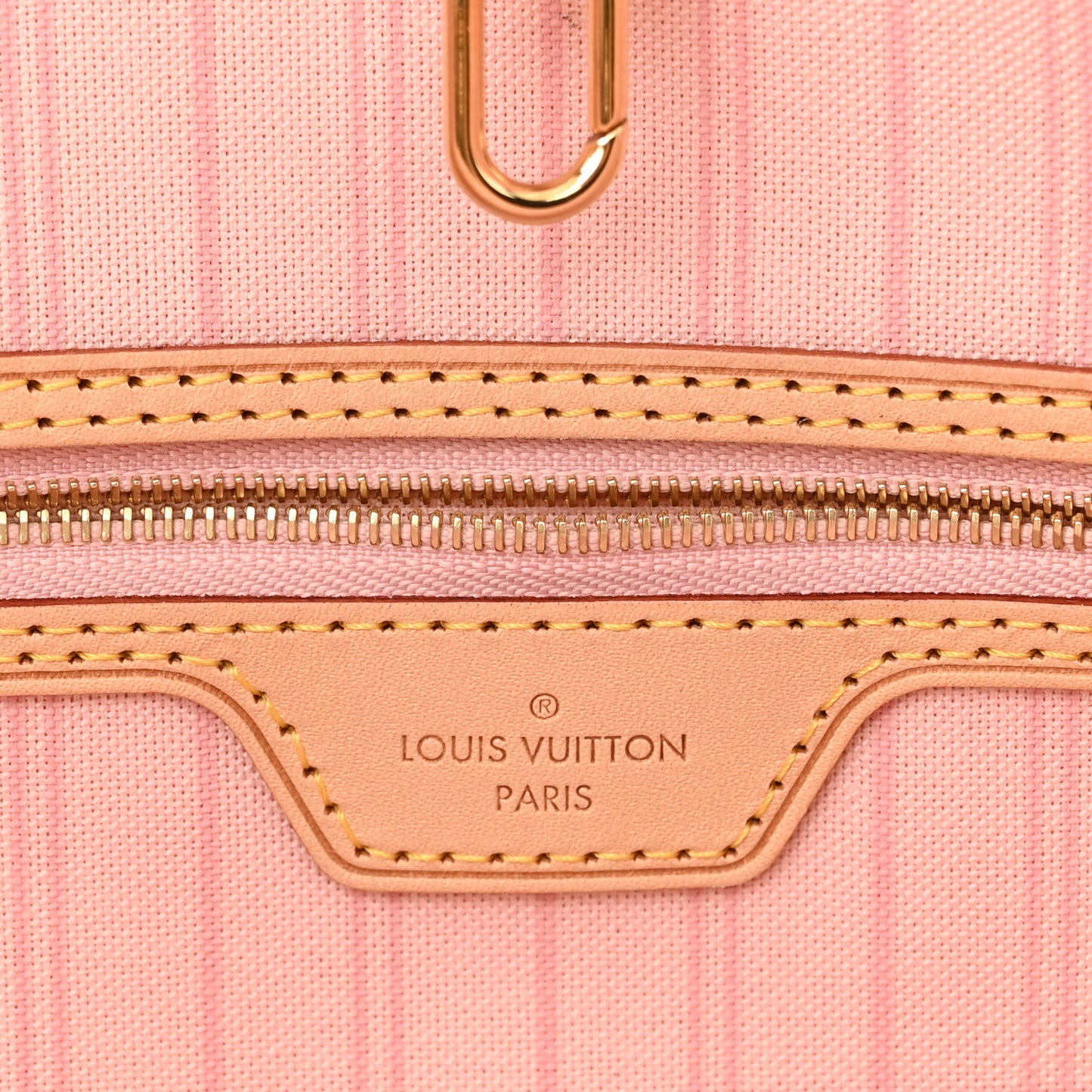 Damier Azur Neo Neverfull MM Rose Ballerine