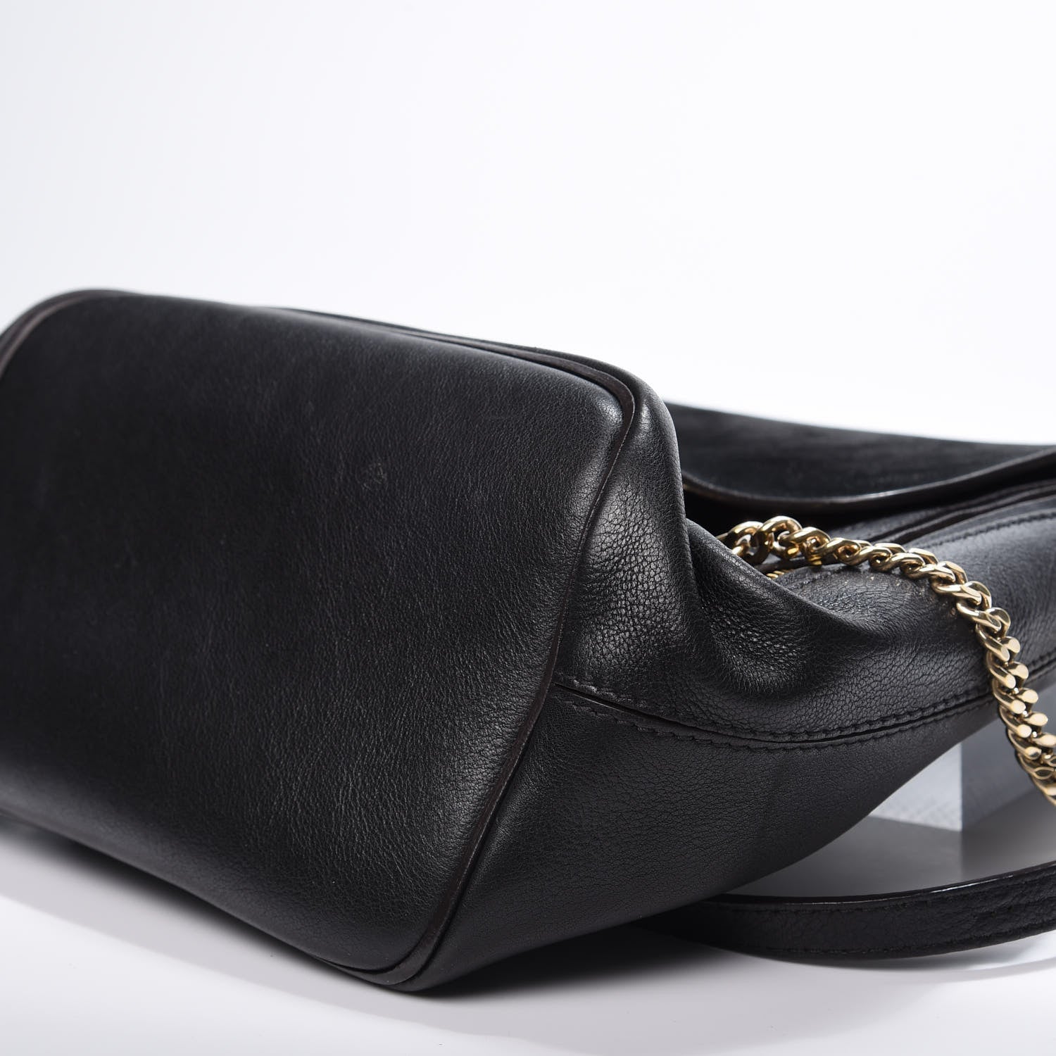 Chloe Suede Calfskin Small Faye Backpack Black 7 of 11