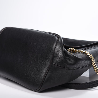 Chloe Suede Calfskin Small Faye Backpack Black 7 of 11