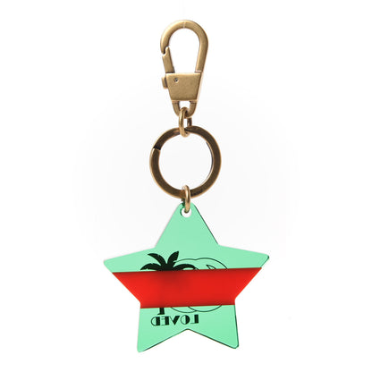 Gucci Plexiglass GG Loved Key Charm Green Red 3 of 4