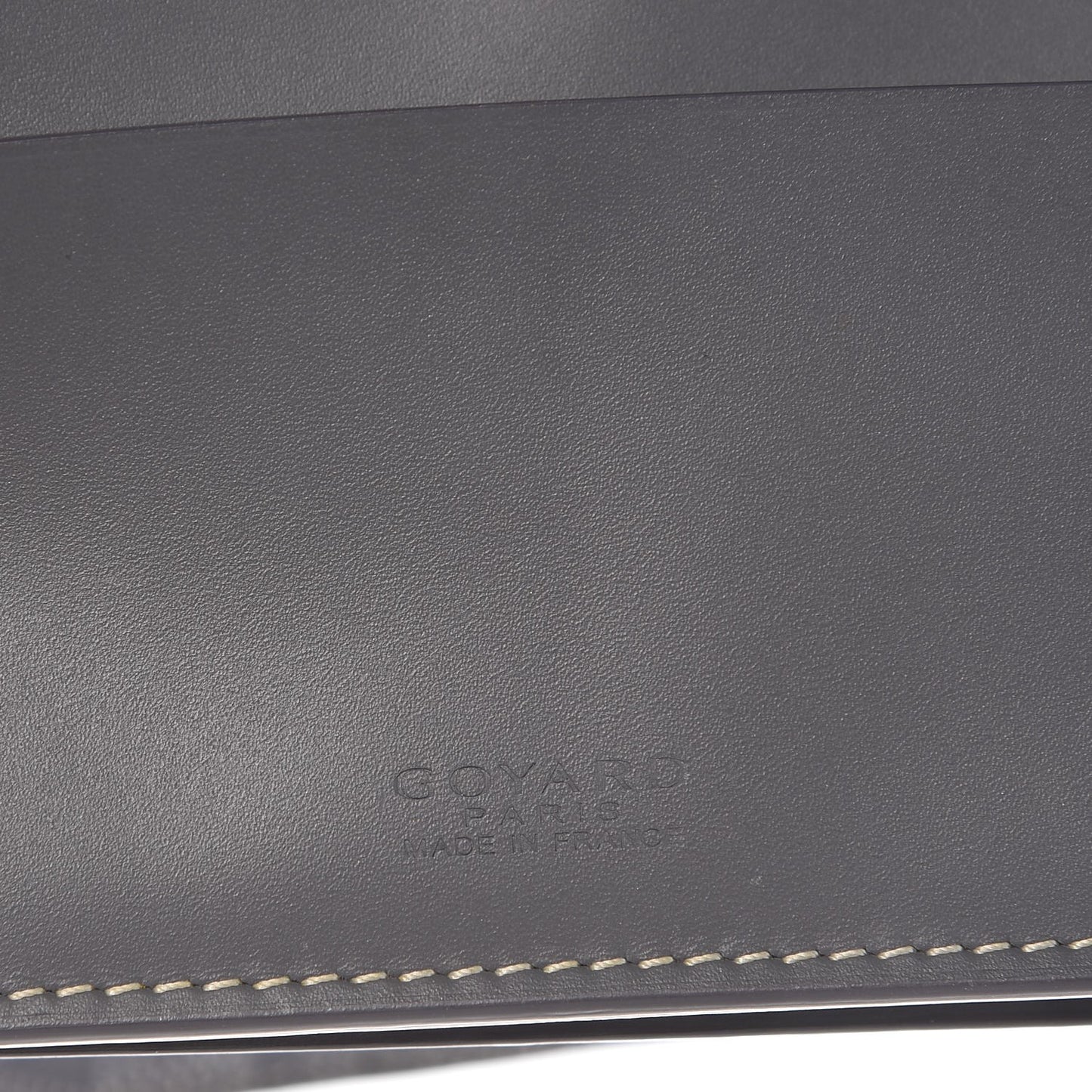 Goyardine Richelieu Wallet Grey