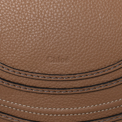 Chloe Calfskin Medium Marcie Round Crossbody Bag Nut 10 of 11