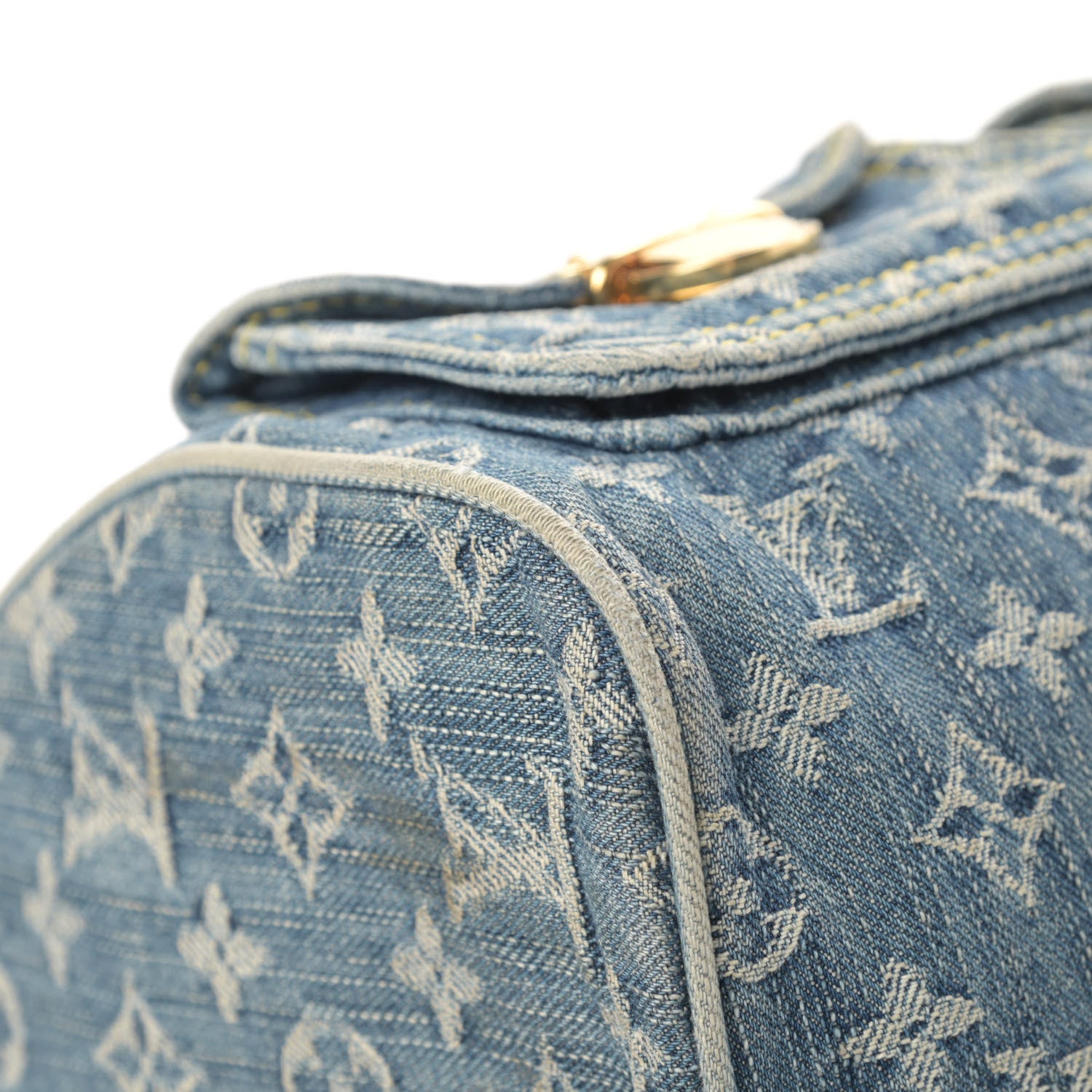 Louis Vuitton Monogram Denim Neo Speedy Blue 9 of 18
