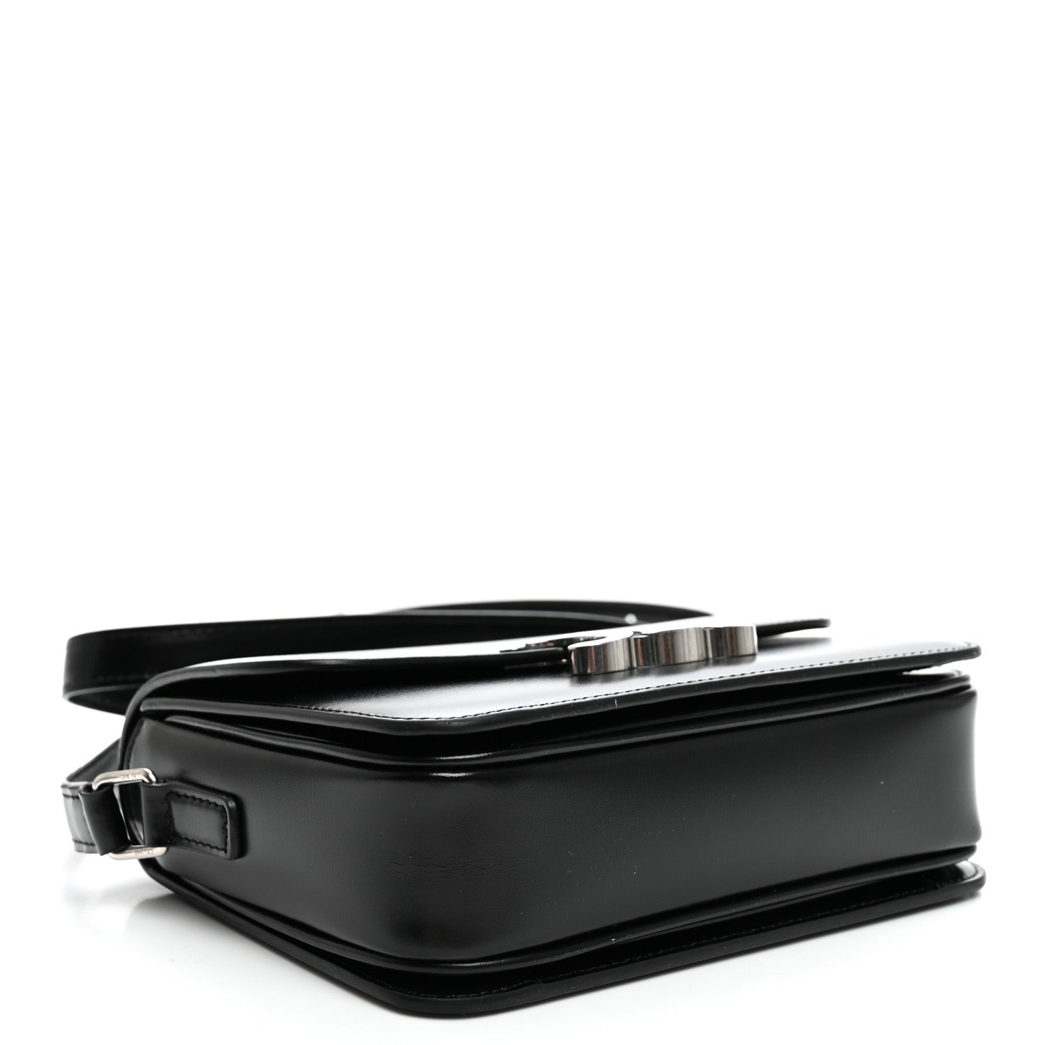 Celine Shiny Calfskin Teen Triomphe Black 4 of 11