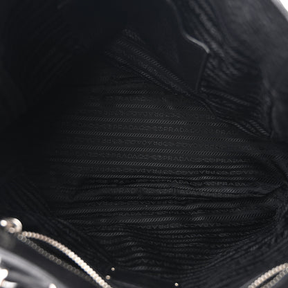 Prada Vitello Daino Tote Black 5 of 10