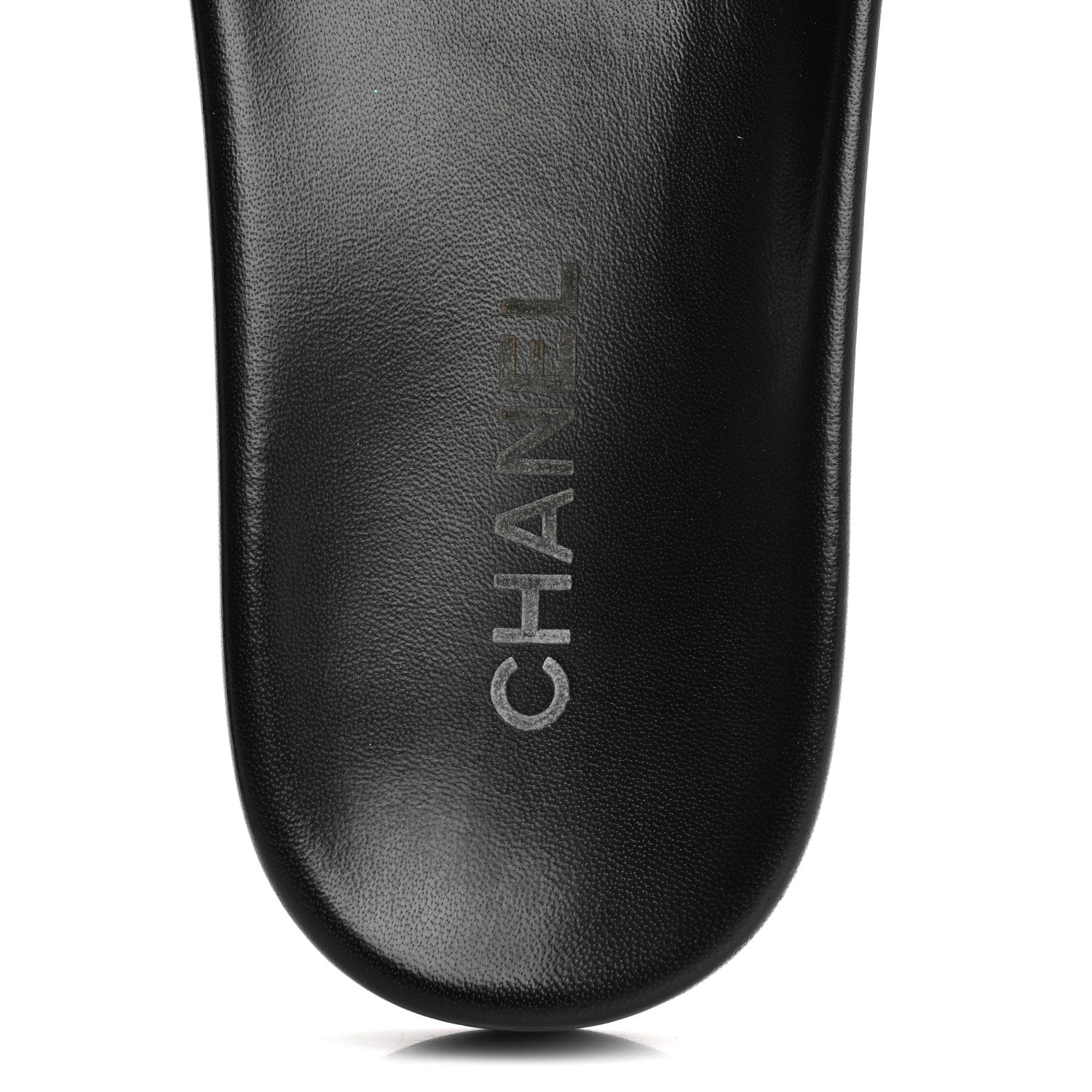 Chanel Fantasy Lambskin Chain Flat Sandals 39 Blue 7 of 9
