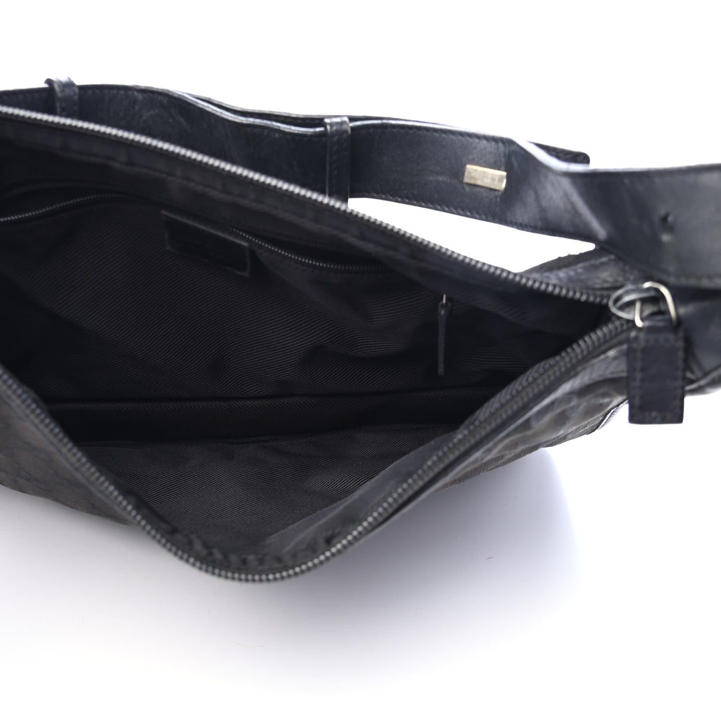 Monogram Shoulder Bag Black