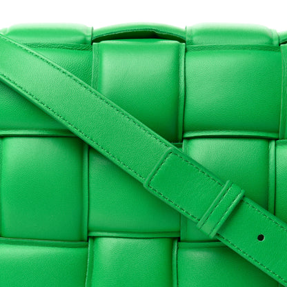Bottega Veneta Nappa Maxi Intreccio Padded Cassette Crossbody Bag Grass 11 of 11