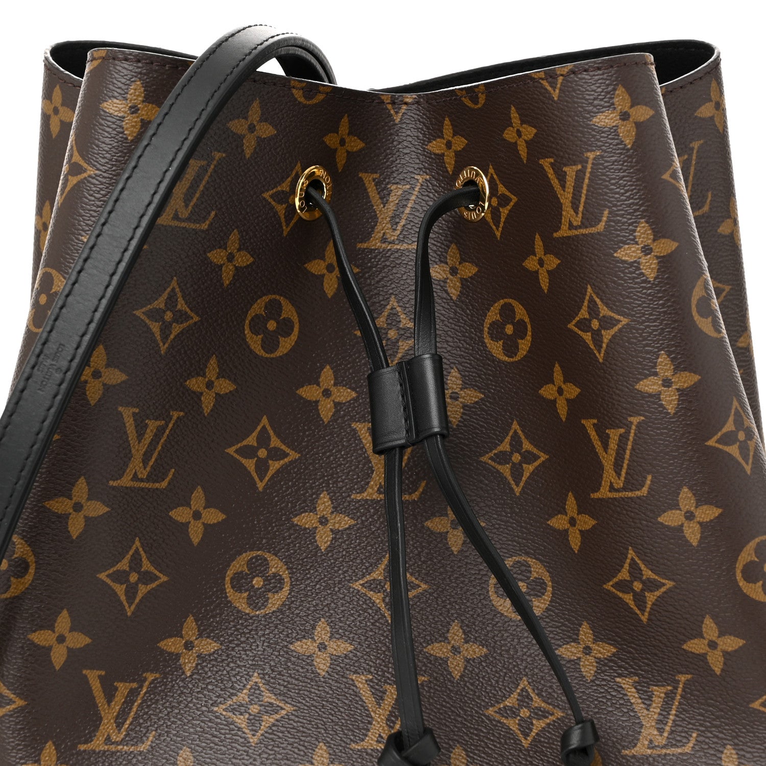 Louis Vuitton Monogram Neonoe MM Black 7 of 10