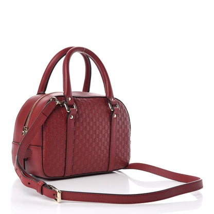 Gucci Microguccissima Small Crossbody Bag Rosso 3 of 11