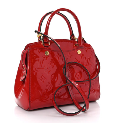 Louis Vuitton Vernis Brea PM NM Cherry 3 of 10