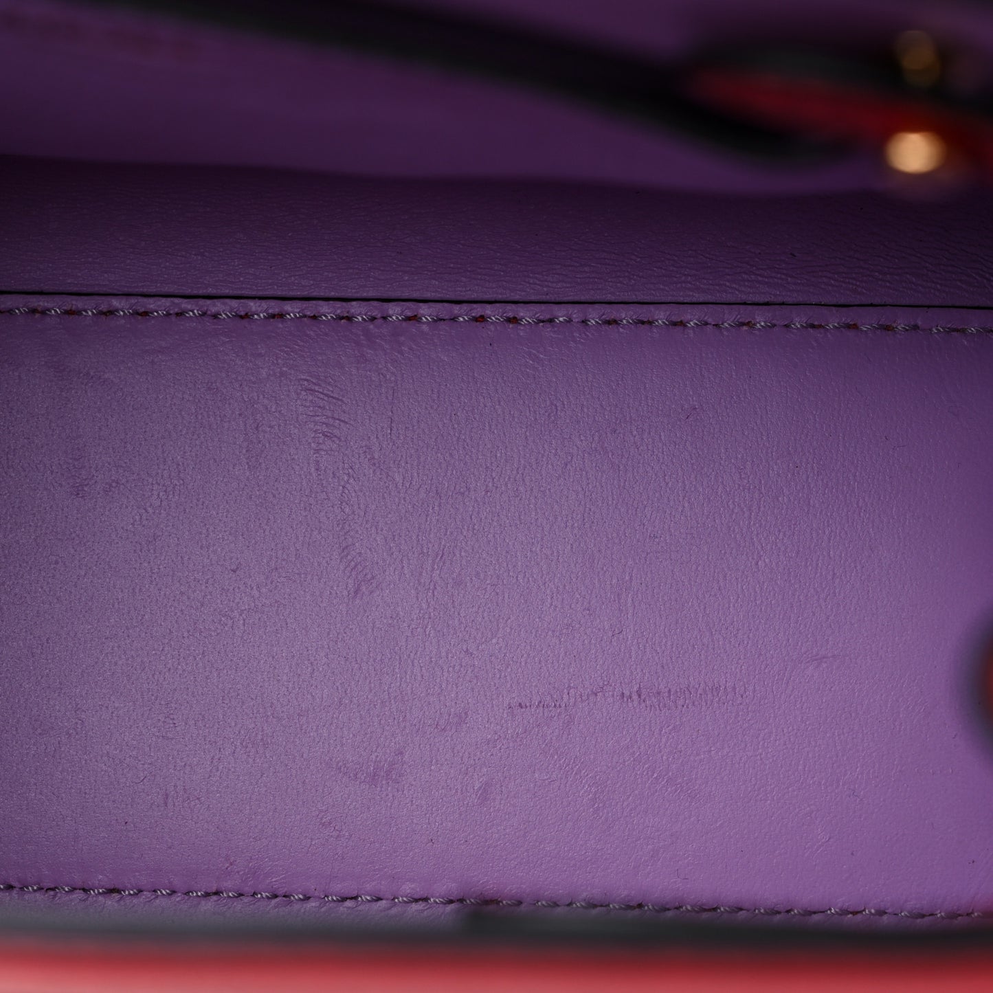 Grained Calfskin Medium La Medusa Bag Red
