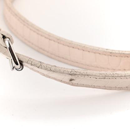 Saint Laurent Calfskin Crocodile Embossed Baby Sac De Jour Crema Soft 18 of 20