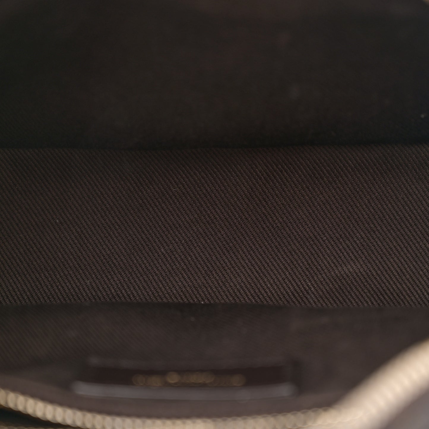 Canvas Smooth Calfskin Le Monogramme Camera Bag Chestnut