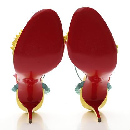 Christian Louboutin Nappa Spikes Mafaldina 100 Sandals 41 Version Multi 5 of 7
