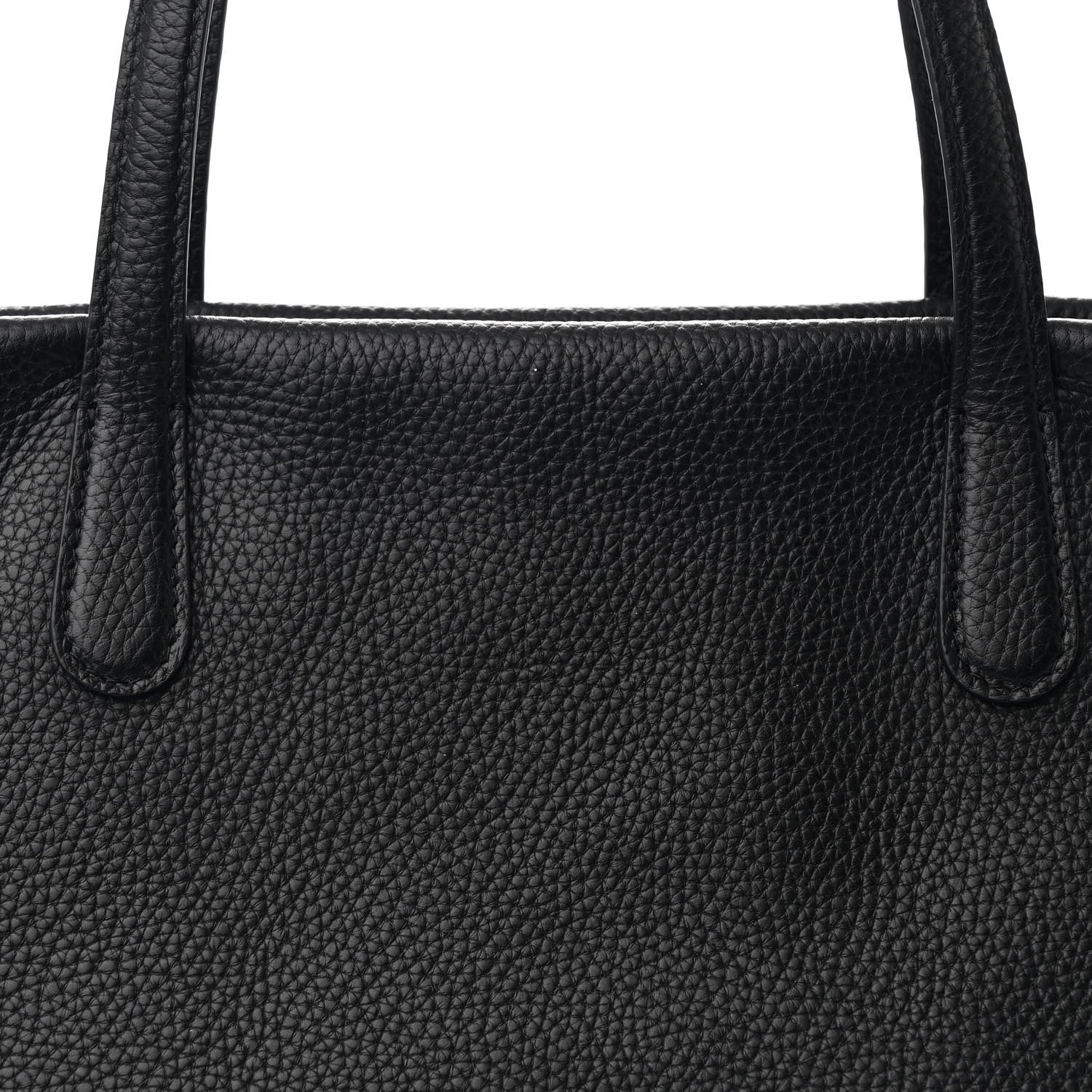 Mansur Gavriel Pebbled Calfskin Everyday Zip Tote Black 7 of 9