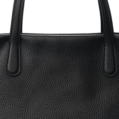 Mansur Gavriel Pebbled Calfskin Everyday Zip Tote Black 7 of 9