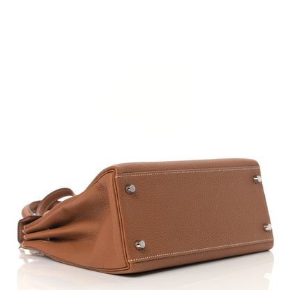 Hermes Togo Kelly Retourne 28 Gold 4 of 11