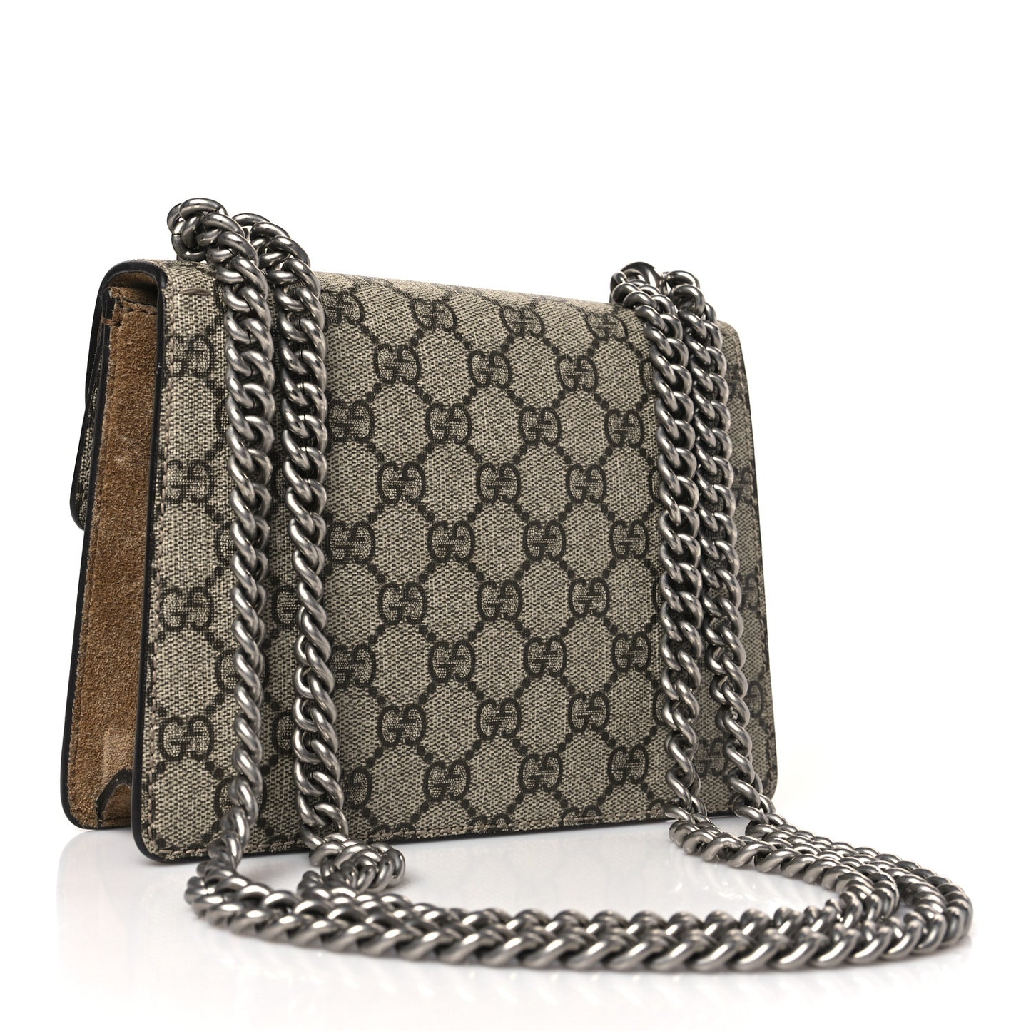GG Supreme Monogram Mini Dionysus Shoulder Bag Taupe