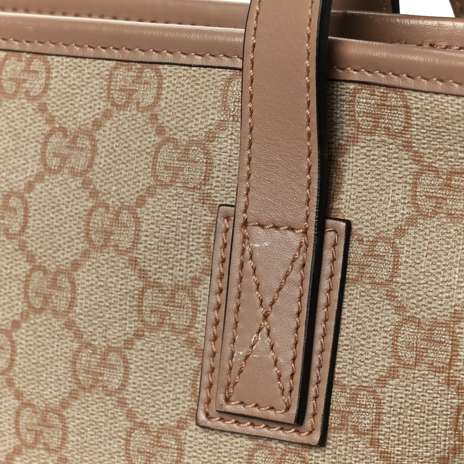Gucci GG Supreme Monogram Small Joy Tote Porcelain Rose 25 of 25