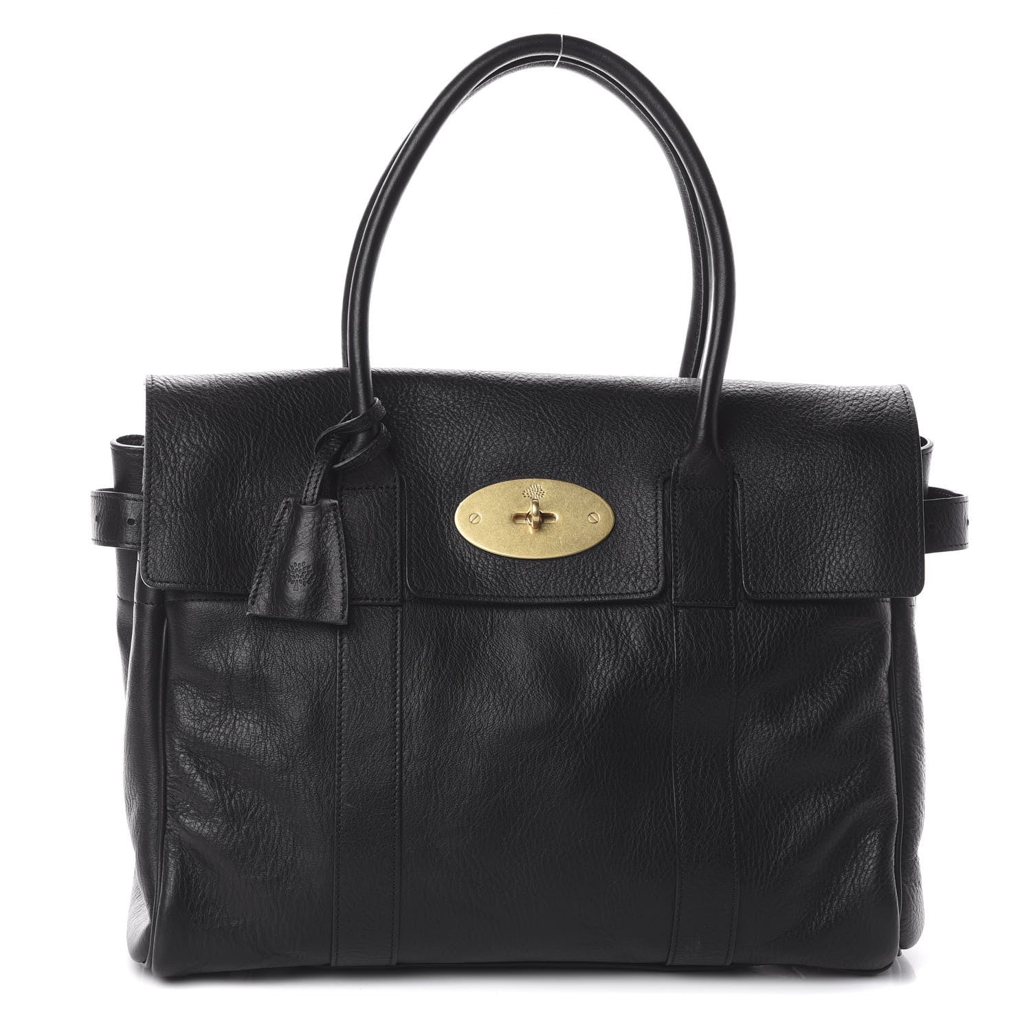 Mulberry Natural Leather Bayswater Black 1 of 9
