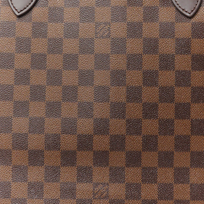 Louis Vuitton Damier Ebene Neo Neverfull MM Rose Ballerine 9 of 12