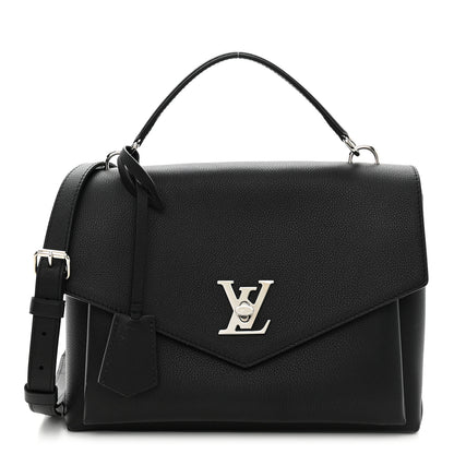 Louis Vuitton Soft Calfskin My Lockme Top Handle Black 1 of 11