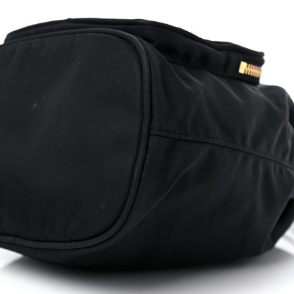 Prada Re-Nylon Duet Drawstring Shoulder Bag Black 8 of 10