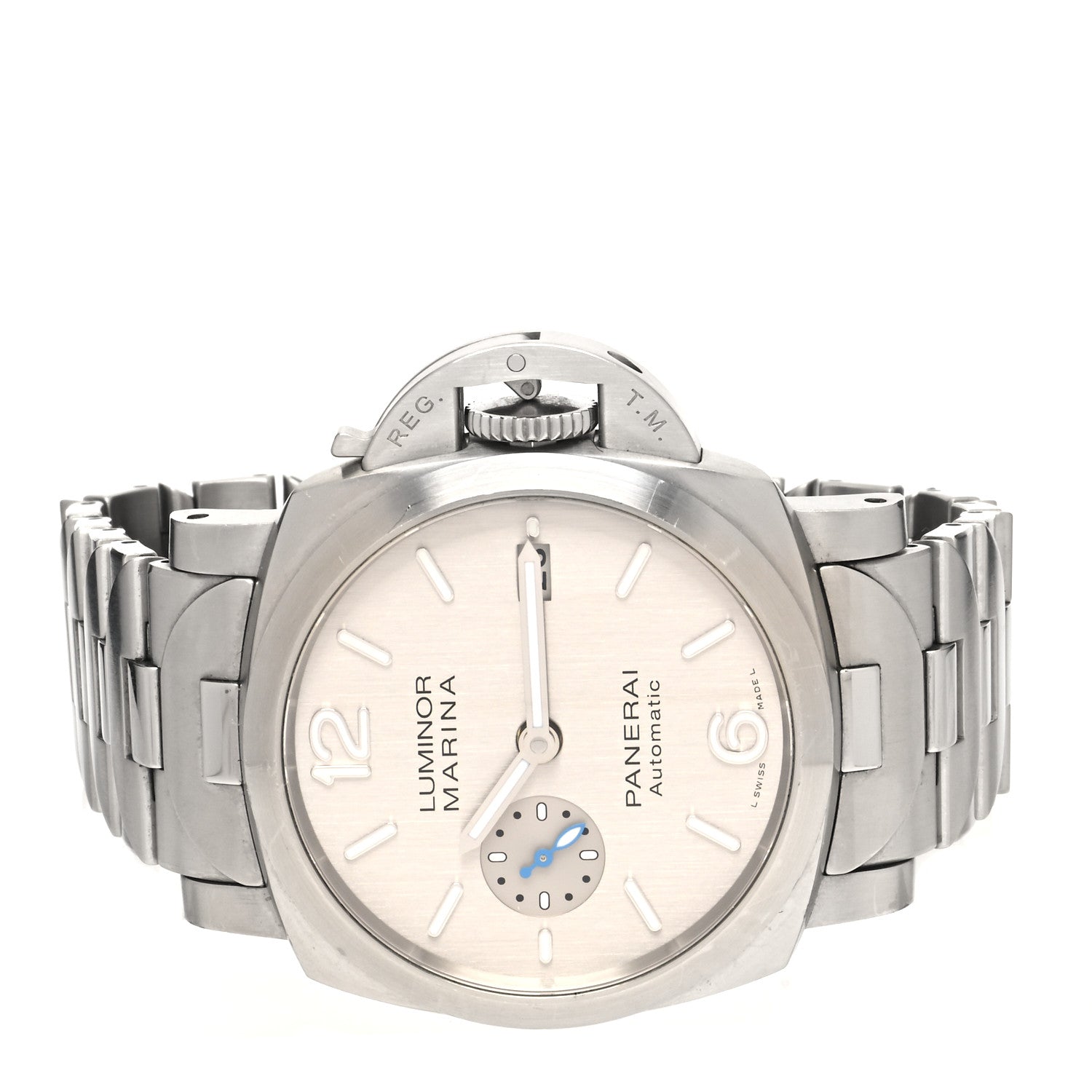 Panerai Stainless Steel 42mm Luminor Marina 1950 Automatic Watch PAM00977 2 of 4