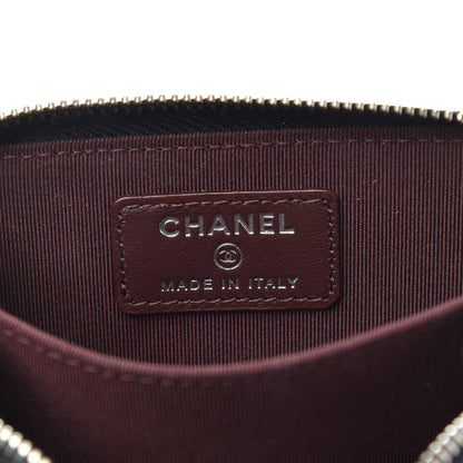 Chanel Caviar Quilted Zip Card Holder Black 10 of 16