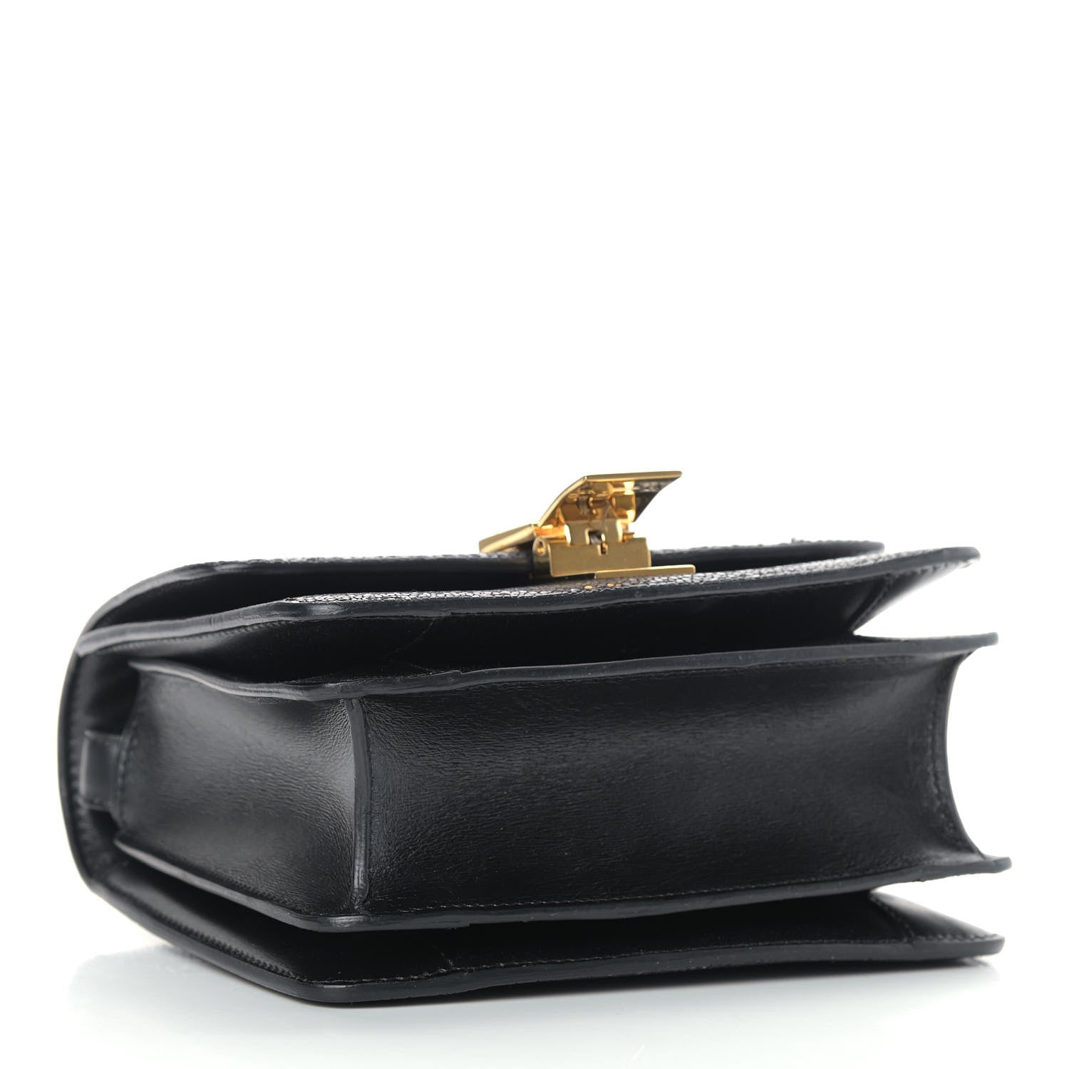 Celine Stingray Small Classic Box Flap Bag Black 3 of 7