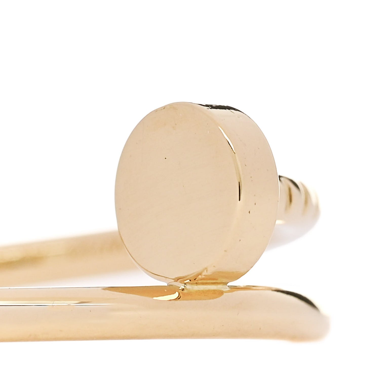 18K Yellow Gold Small Juste Un Clou Ring 53 6.25