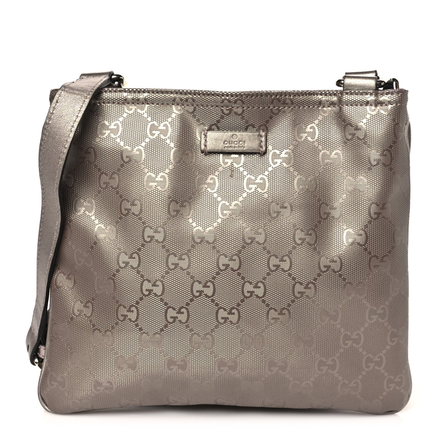 Imprime Monogram Small Flat Messenger Bag Mauve