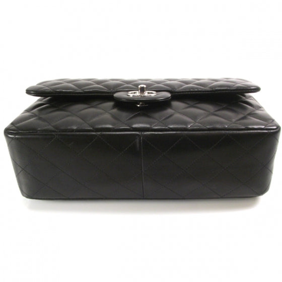 Chanel Lambskin Jumbo Double Flap Black 4 of 12