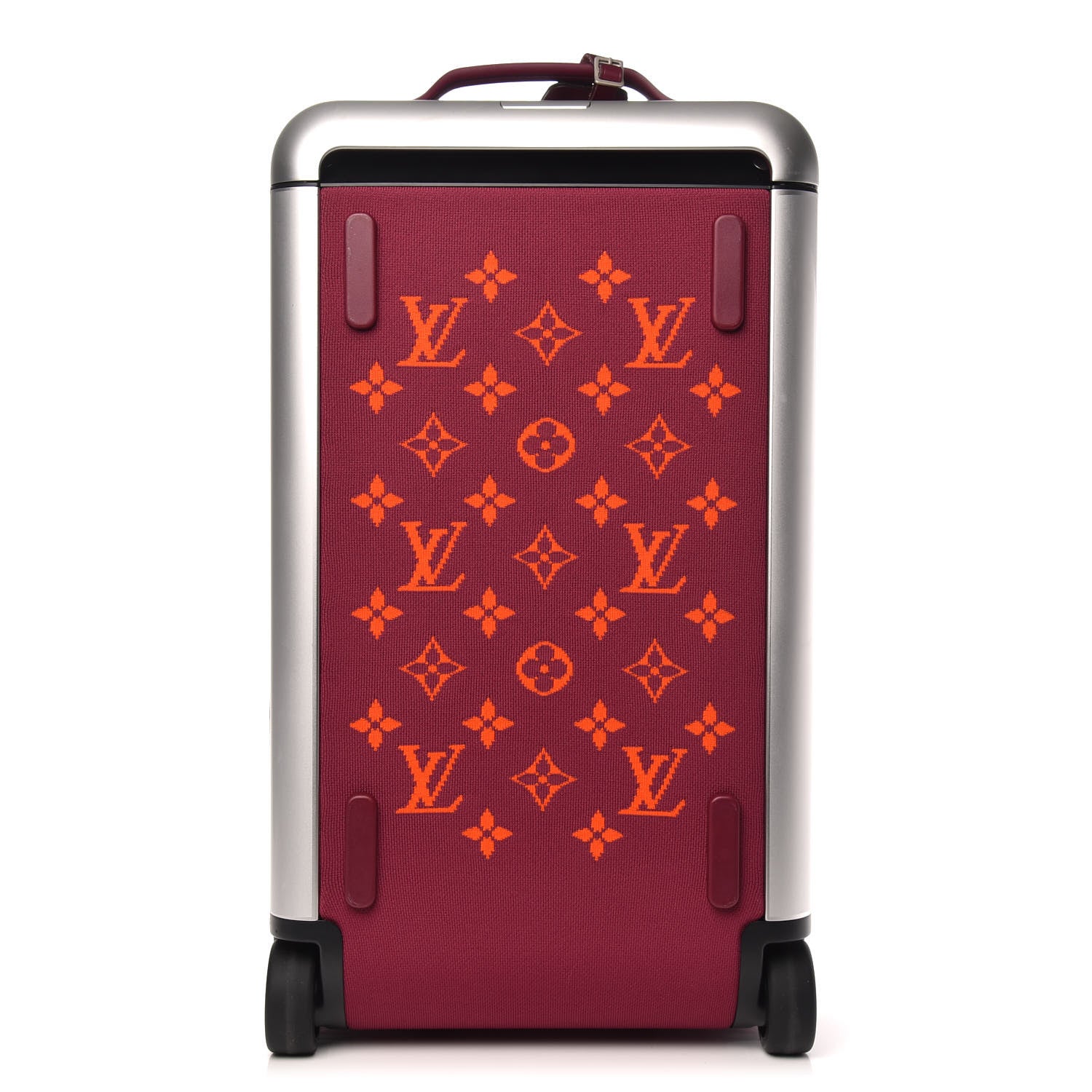 Louis Vuitton Knit Monogram Horizon Soft Duffle 55 Fuchsia 3 of 11