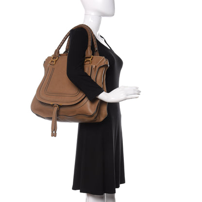 Chloe Calfskin Large Marcie Satchel Nut 2 of 10