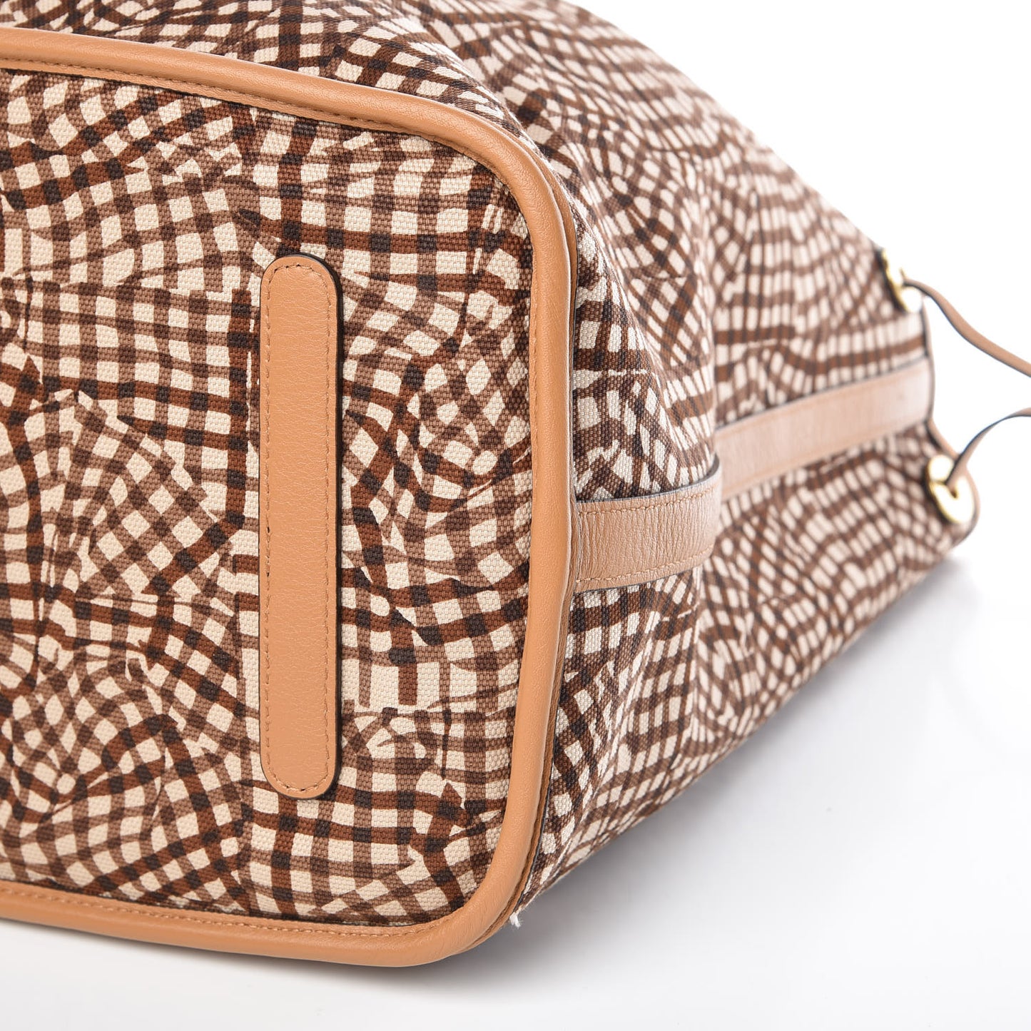 Visetos Large Liz Reversible Shopper Tote Cognac