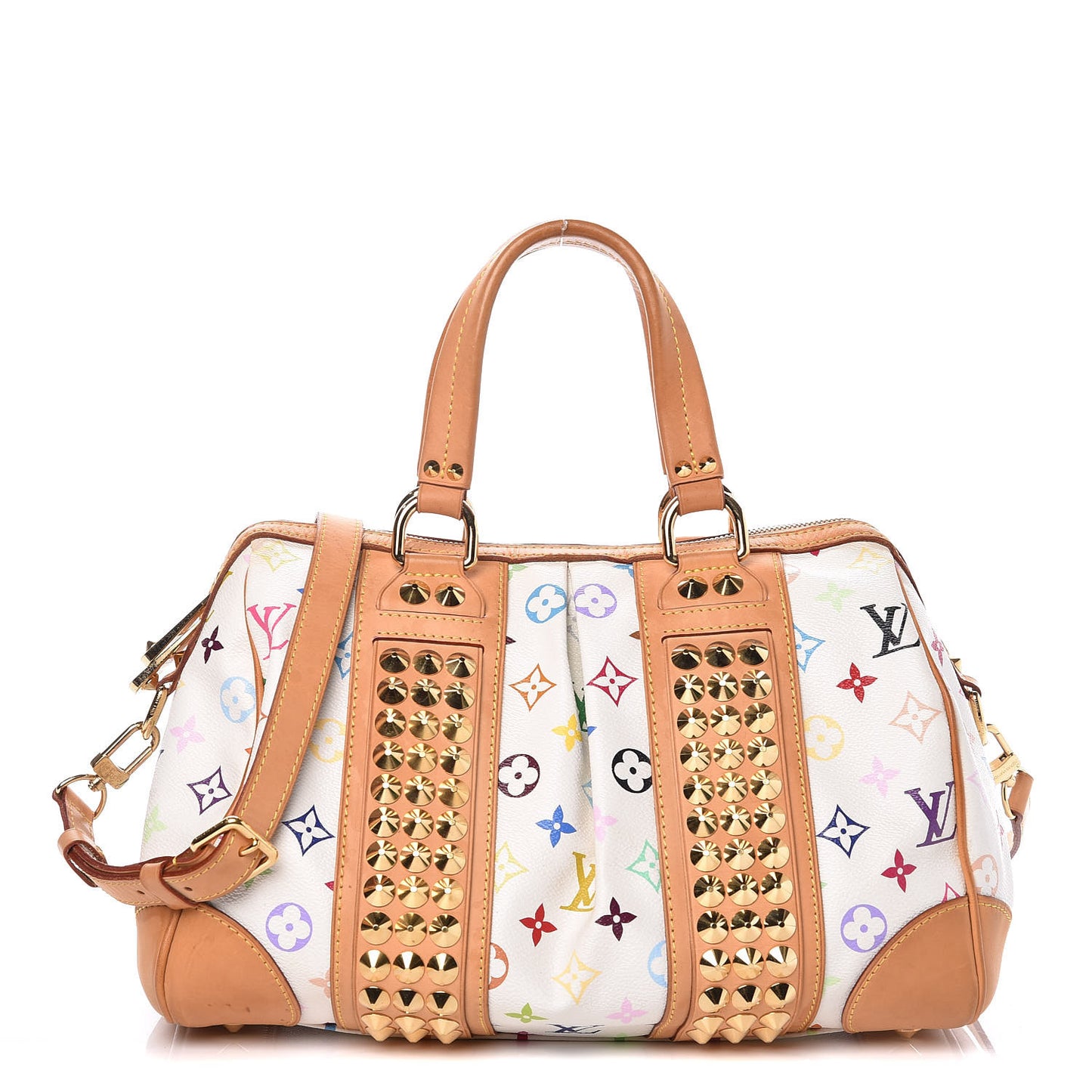 Monogram Multicolor Courtney MM White