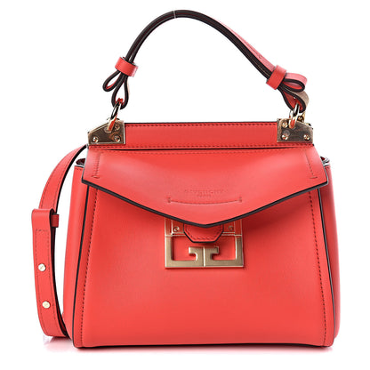 Givenchy Calfskin Mini Mystic Shoulder Bag Red 1 of 10