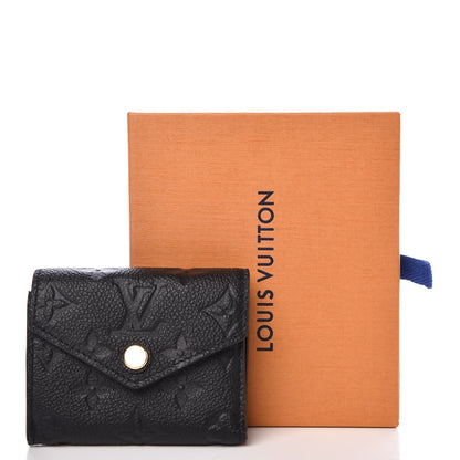 Louis Vuitton Empreinte Zoe Wallet Black 8 of 8