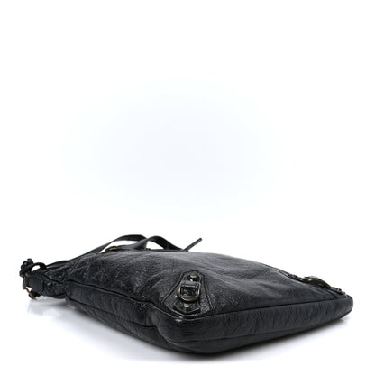Balenciaga Agneau Classic Hardware Flat Crossbody Black 4 of 11