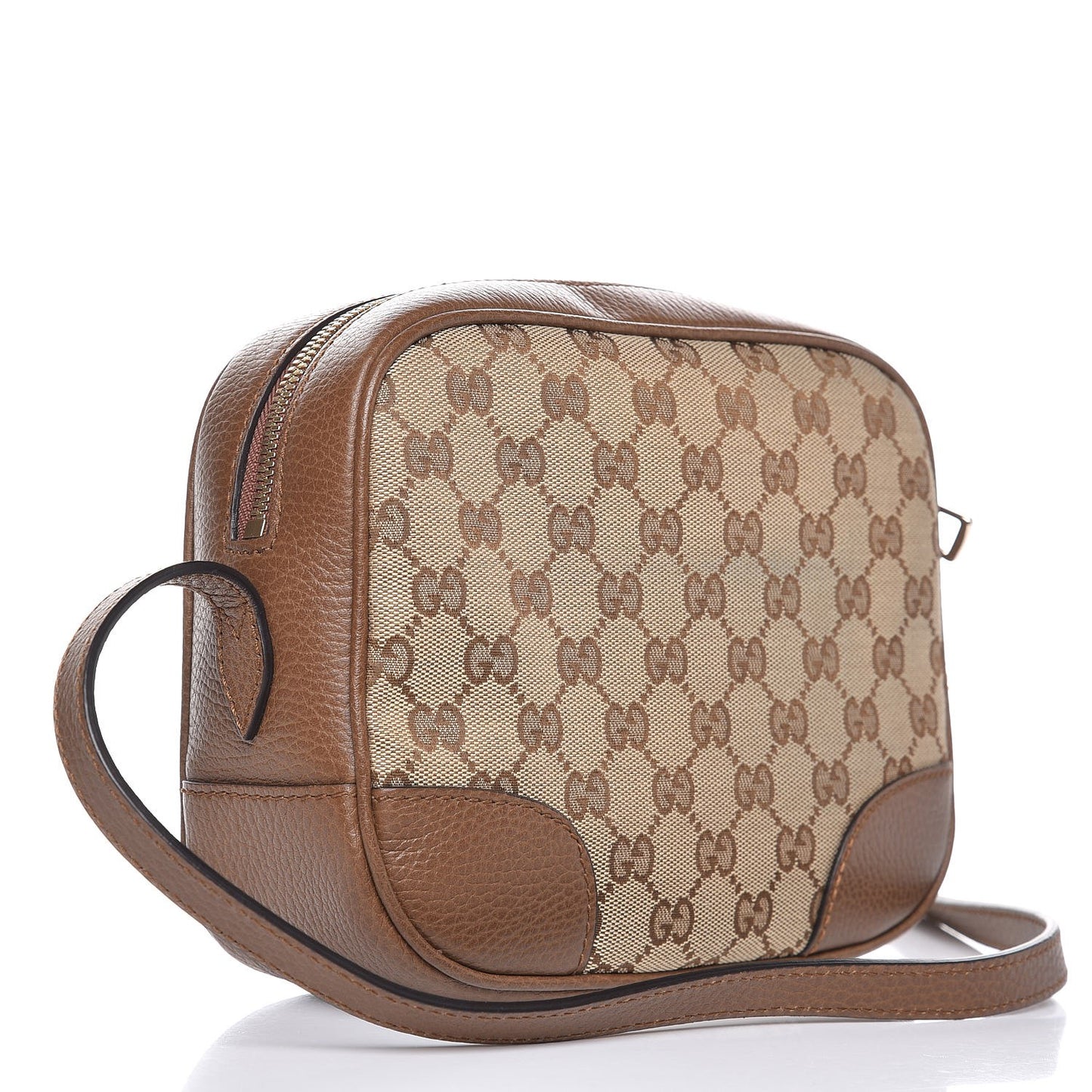 Monogram Mini Bree Messenger Bag Beige Tabacco