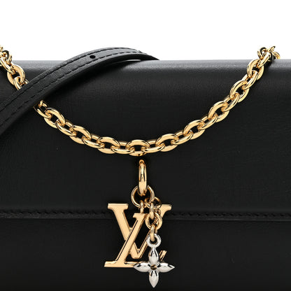 Louis Vuitton Calfskin LV Bloom Wallet On Chain Black 7 of 9