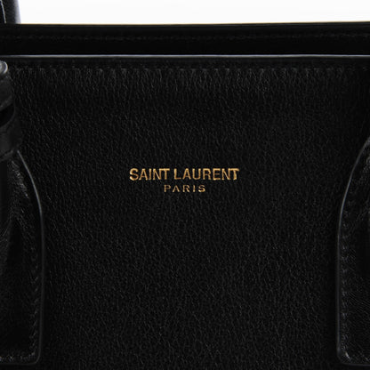 Saint Laurent Calfskin Baby Sac De Jour Black 6 of 8