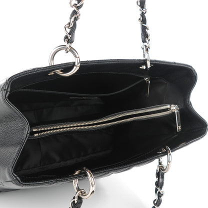 Chanel Caviar Quilted Grand Shopping Tote GST Black 5 of 7