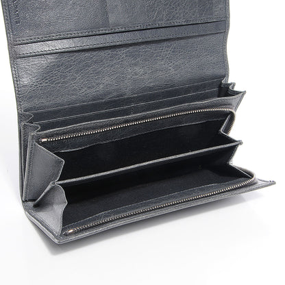 Balenciaga Agneau Giant 12 Silver Hardware Money Wallet Gris Tarmac 5 of 10